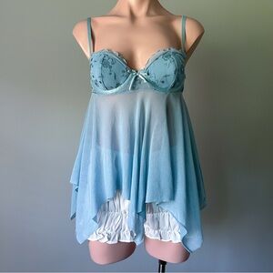 Y2k Victoria’s Secret Fairy Babydoll Slip